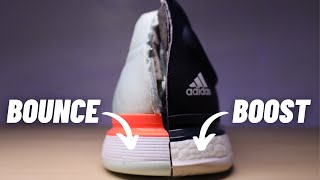 Is adidas Boost or Bounce Foam Better For Athletes Comparison By Real Foot Doctor [upl. by Eresed]