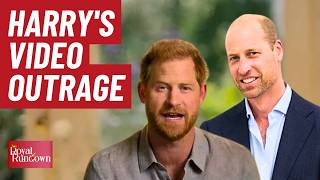 Prince Harrys Video Sparks Controversy Overshadows Prince Williams Major Milestone  Royal Family [upl. by Avilla]