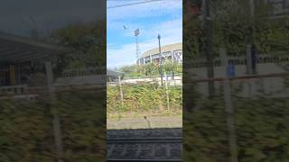 Espectacular y mítico estadio del Feyenoord de Santi Giménez visto desde el tren [upl. by Selym]