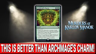 Spoiler Spotlight Murders at Karlov Manor Archdruids Charm [upl. by Teilo]