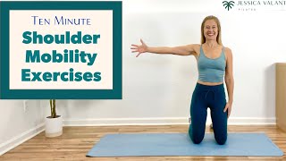 10 Minute Shoulder Mobility Exercises [upl. by Milli595]