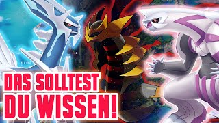 DIALGA amp PALKIA Das solltest DU für Pokemon Strahlender Diamant amp Leuchtende Perle wissen [upl. by Ahsenik]