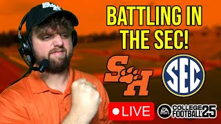 NCAA FOOTBALL 25 DYNASTY  SURVIVING THE SEC AS 1 Sam Houston State Dynasty CFB25 NCAAFootball [upl. by Ahsam971]