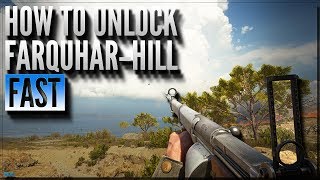 HOW TO UNLOCK FARQUHARHILL FAST  Turning Tides DLC  Battlefield 1 [upl. by Paucker]