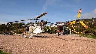 Scie héliportée élagage par hélicoptère Heli Saws Helisäge Holzfäller extrem [upl. by Gery]