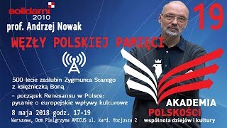 500lecie zaślubin Zygmunta Starego z księżniczką Boną  pytanie o europejskie wpływy kulturowe [upl. by Anaujnas]