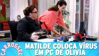 Matilde coloca vírus em computador da diretora Olivia  Carrossel [upl. by Elbart733]