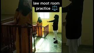 Future advocates😅 law moot room practice  motivational short [upl. by Notniv]