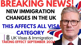 NEW CHANGES TO UK IMMIGRATION POLICY  Care Worker Dependents Skilled Worker Visit Visas amp More [upl. by Arodasi375]