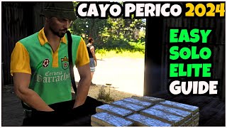 Cayo Perico Guide in 2024  Easiest SOLO Full Loot Elite Heist GTA 5 Online [upl. by Eylhsa]