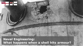 Naval Engineering  What happens when a shell hits a battleship [upl. by Akila]