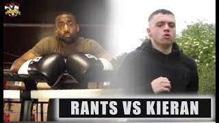 The Talking STOPS Rants n Bants vs Kieran Hipgrave FIGHT Preview [upl. by Coshow]