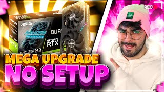 UNBOXING PLACA DE VÍDEO RTX 3060 Asus Dual O12G V2 NVIDIA GeForce 12GB GDDR6 ‹ Rafa Nunes › [upl. by Derraj]