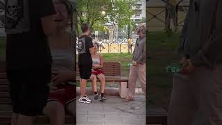 LOL URINARE PER STRADA 😂🫣💦 prank water bottle reaction troll drole rome humor divertido [upl. by Aelahc]