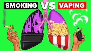 Smoking vs Vaping  Which Is Worse [upl. by Egnalos]