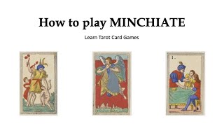 How to play Minchiate aka Germini or Gallerini for Beginners [upl. by Ardnua643]