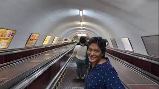 Tbilisi Metro Underground Subway Sep 2024 [upl. by Eliga]