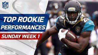 Top Rookie Performances from Sunday Week 1  NFL Highlights [upl. by Golter482]