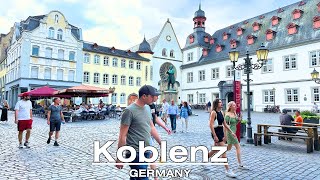 Walking in Koblenz Germany 4K 60fps  A Relaxing Walk in the City [upl. by Artap680]