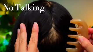 ASMR  Sleep Recovery Scalp Massage Spa Treatment Scratching Brushing  No Talking 🥱😴💤 [upl. by Gabie]