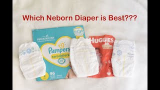 Best newborn diapers Pampers Swaddlers Huggies Little Snugglers Up and Up [upl. by Krispin]