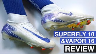 YOU MIGHT NOT LIKE THEM  Nike Zoom Mercurial Superfly 10 amp Vapor 16 Elite  Review  On Feet [upl. by Rooke152]