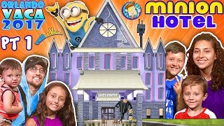 MINIONS HOTEL TOUR Coolest Room Ever Savage Dad  Universal Studios Resort FUNnel Summer FL [upl. by Spurgeon922]