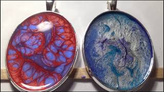 Making Pendants Using Pebeo Fantasy Moon amp Prisme Part 1 [upl. by Notserp841]