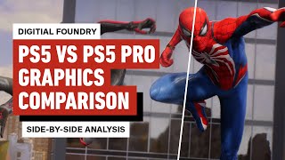 Digital Foundry PS5 Pro vs PS5 Graphics Comparison [upl. by Yenaiv]