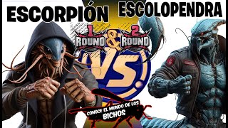 ESCORPIÓN VS ESCOLOPENDRA ROUND 1 y 2 [upl. by Kinchen201]