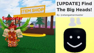 Tutorial How To Get Group Bighead in Find The Big Heads by etangamermaster [upl. by Hudgens]