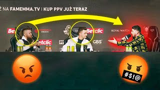 Kiedy konferencja PRZESTAJE BYĆ ZABAWNA czyli SPINY ZAWODNIKÓW z PROWADZĄCYMI 2 😡 [upl. by Anerbas]