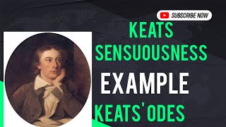 Keats Sensuousness keats sensuous poetry example keats odes [upl. by Trefler64]