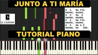 JUNTO A TI MARIA TUTORIAL SYNTHESIA RE MAYOR [upl. by Aitsirhc718]