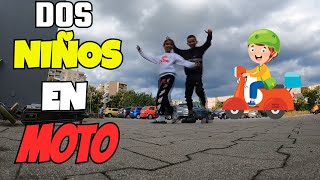 SORPRENDIDO CON DOS NIÑOS BULGAROS QUE SE REVOLUCIONARON CON MI MOTO 32 [upl. by Marjy]