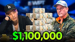 1100000 to First at WPT World Championship FINAL TABLE [upl. by Leirea]