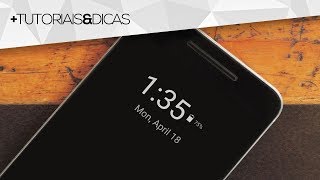 Colocar RELÃ“GIO e NOTIFICAÃ‡Ã•ES na TELA de BLOQUEIO do ANDROID igual Galaxy S10 [upl. by Reisfield]