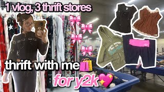 THRIFT WITH ME VLOG  HAUL♡ BINS VALUE VILLAGE AND FAMILY THRIFT CENTER [upl. by Duane88]