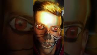 Happy HalloweenHalloween Schminken gruselig Halloween Makeup [upl. by Llerahs673]