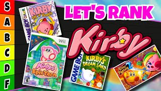 These Games SUCK Lets Rank Every Kirby Game [upl. by Lotsirb]