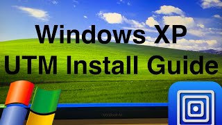 How to Install Windows XP Professional in UTM 2024 [upl. by Eldnik917]