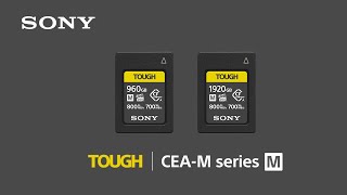 Introducing CFexpress Type A memory card CEAM series  Sony  Accessory [upl. by Dnaletak]