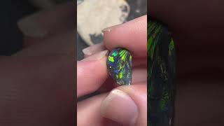 OP258  Lightning Ridge black opal [upl. by Nelson]