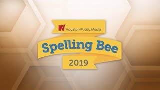 2019 Houston Public Media Spelling Bee  Full Bee [upl. by Jourdain]