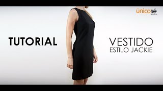 DIY COSTURA Molde  Patrón Vestido Estilo Jackie 1606 TUTORIAL [upl. by Segalman]