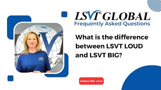 What is the difference between LSVT LOUD and LSVT BIG [upl. by Nosredneh125]