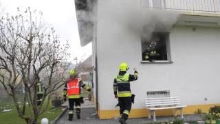 Hörbranz Küchenbrand in der Heribrandstraße [upl. by Thorr766]