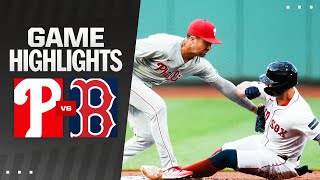 Phillies vs Red Sox Game Highlights 61224  MLB Highlights [upl. by Jacques64]