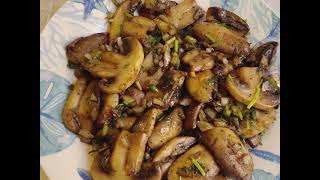 Garlic Butter Mushrooms amp Onion  Delicious Garlic Mushroom Recipe [upl. by Anevad]