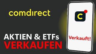 Aktien amp ETFs verkaufen  comdirect Tutorial [upl. by Brahear]